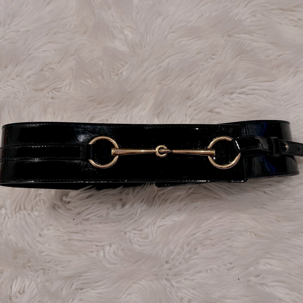 Gucci women Horsebit belt